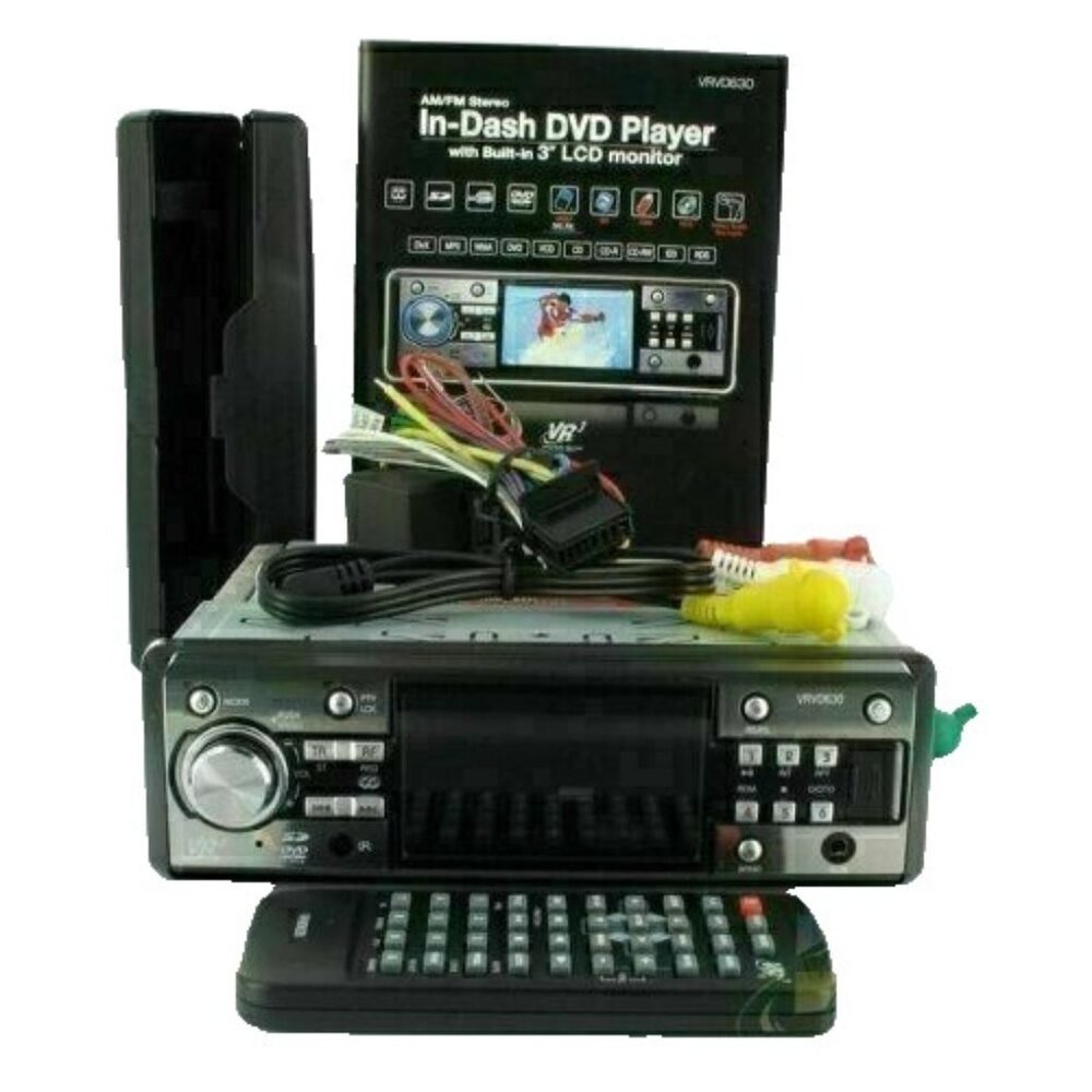 Vintage VR3 In-Dash DVD Player VRVD630
